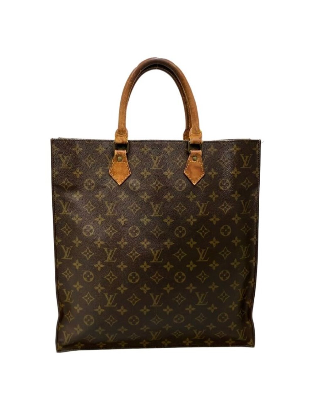 Louis Vuitton Handbag Sac Plat Monogram